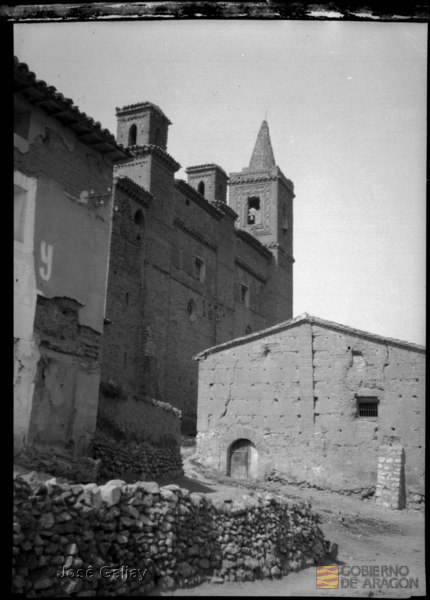 Torralba de Ribota (Zaragoza). Iglesia parroquial de San Félix. Mudéjar. José Galiay Sarañana